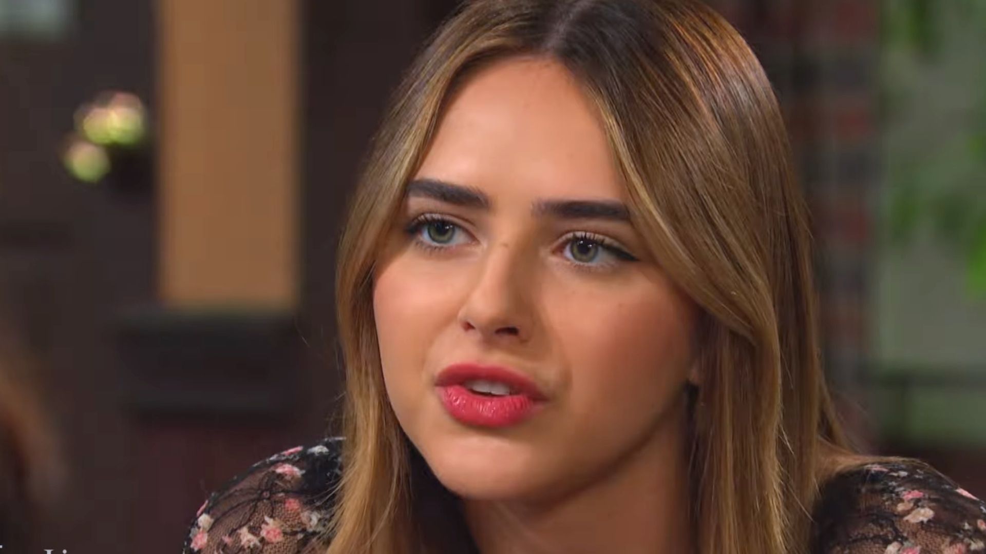 Days of our Lives&#039; Holly has a warning for Sophia | Image: Peacock