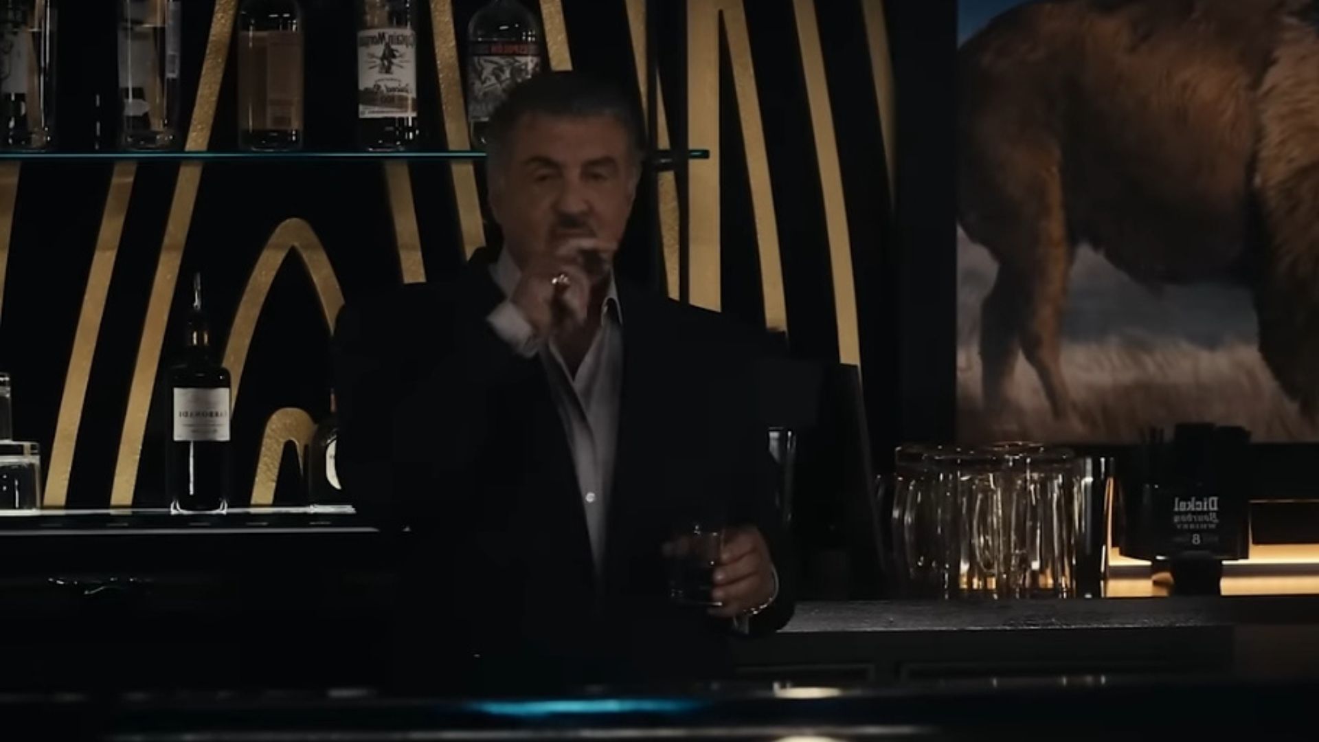 Sylvester Stallone in Tulsa King | Image via::MTV Entertainment Studios