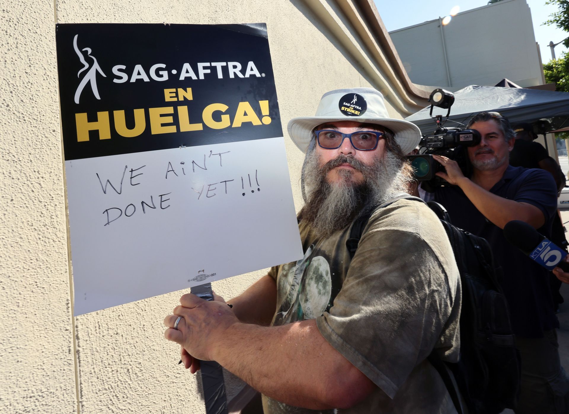 SAG-AFTRA And WGA Strike Continues - Source: Getty