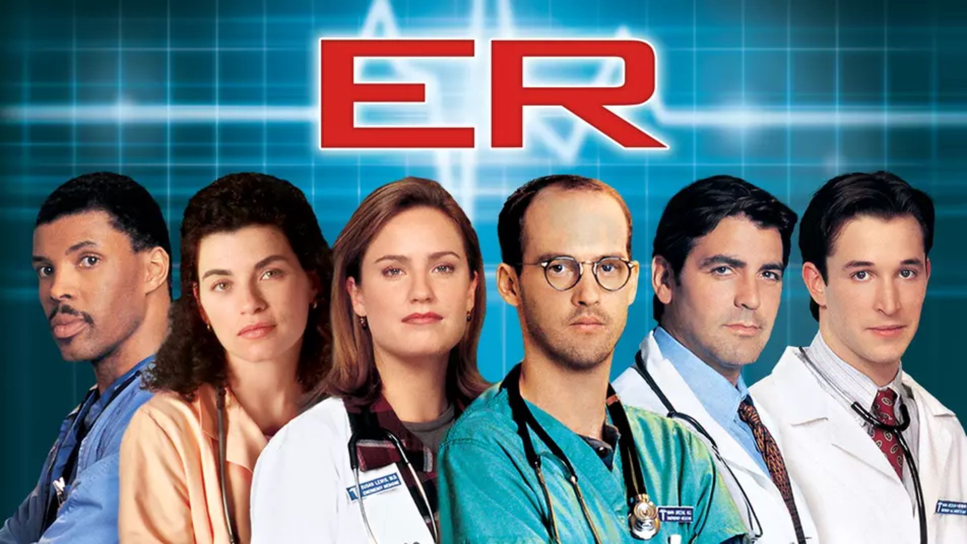 George Clooney as Dr. Doug Ross in ER | Image via Hulu