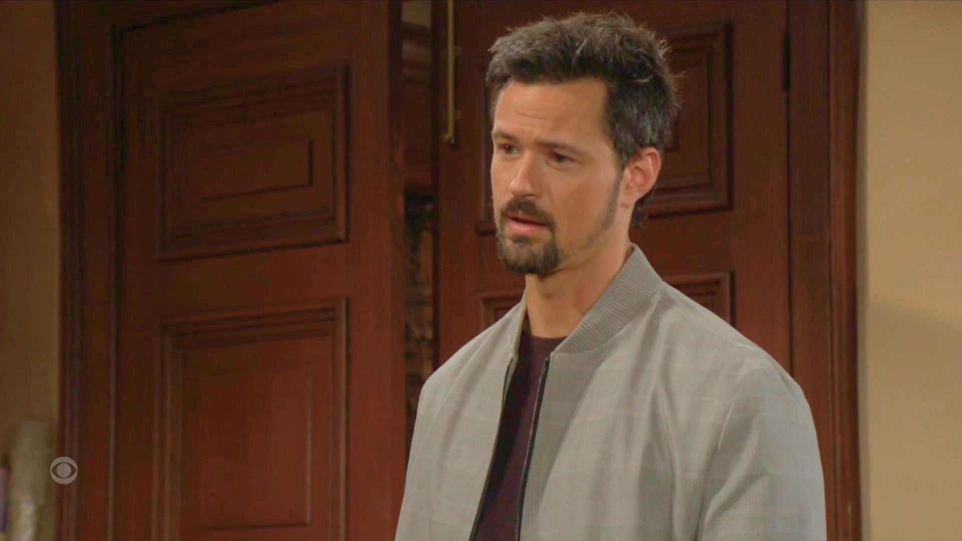 Thomas is back with a message for Brooke on The Bold and the Beautiful | Image: CBS