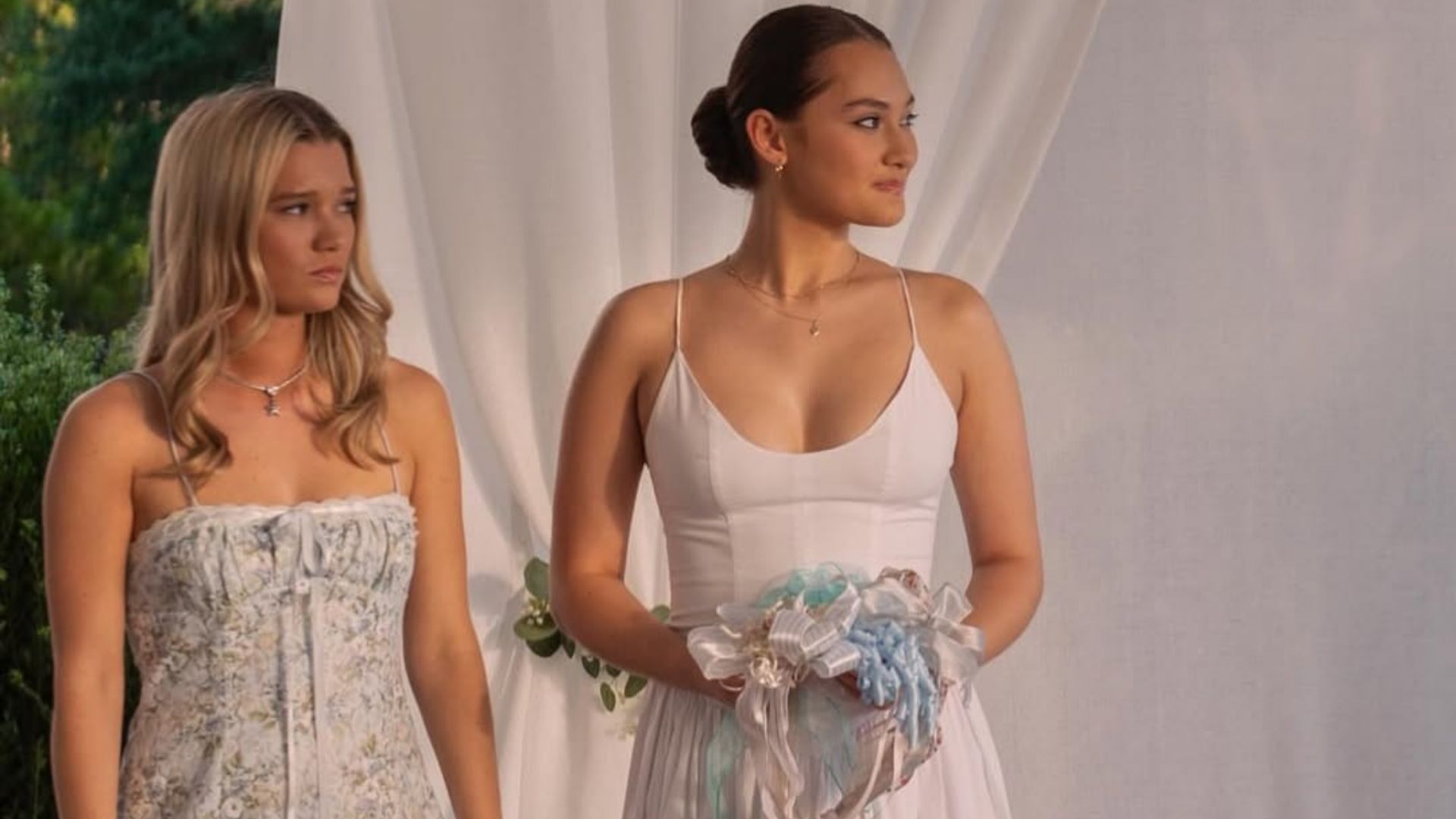 Taylor and Belly during the rehearsal (Image via Prime Video)
