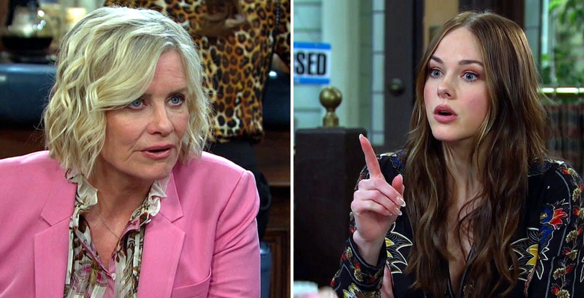 Days of Our Lives&#039; Kayla and Stephanie. | Image Source: Peacock