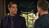 Adam is worried that Victor's in over his head on The Young and the Restless | Image: CBS