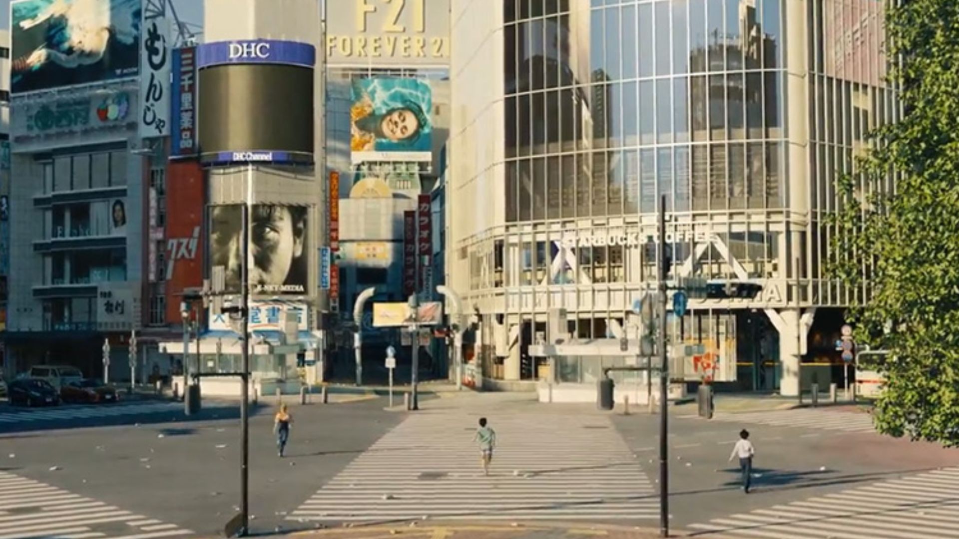 Empty Shibuya Crossing in Alice in Borderland | Image via Netflix