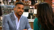 Nate (Sean Dominic) gave Audra (Zuleyka Silver) some harsh truth over her lies on The Young and the Restless | Image: CBS