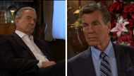 Victor Newman (Eric Braeden) and Jack Abbott (Peter Bergman) may team up to take down Cane's AI on The Young and the Restless | Image: CBS