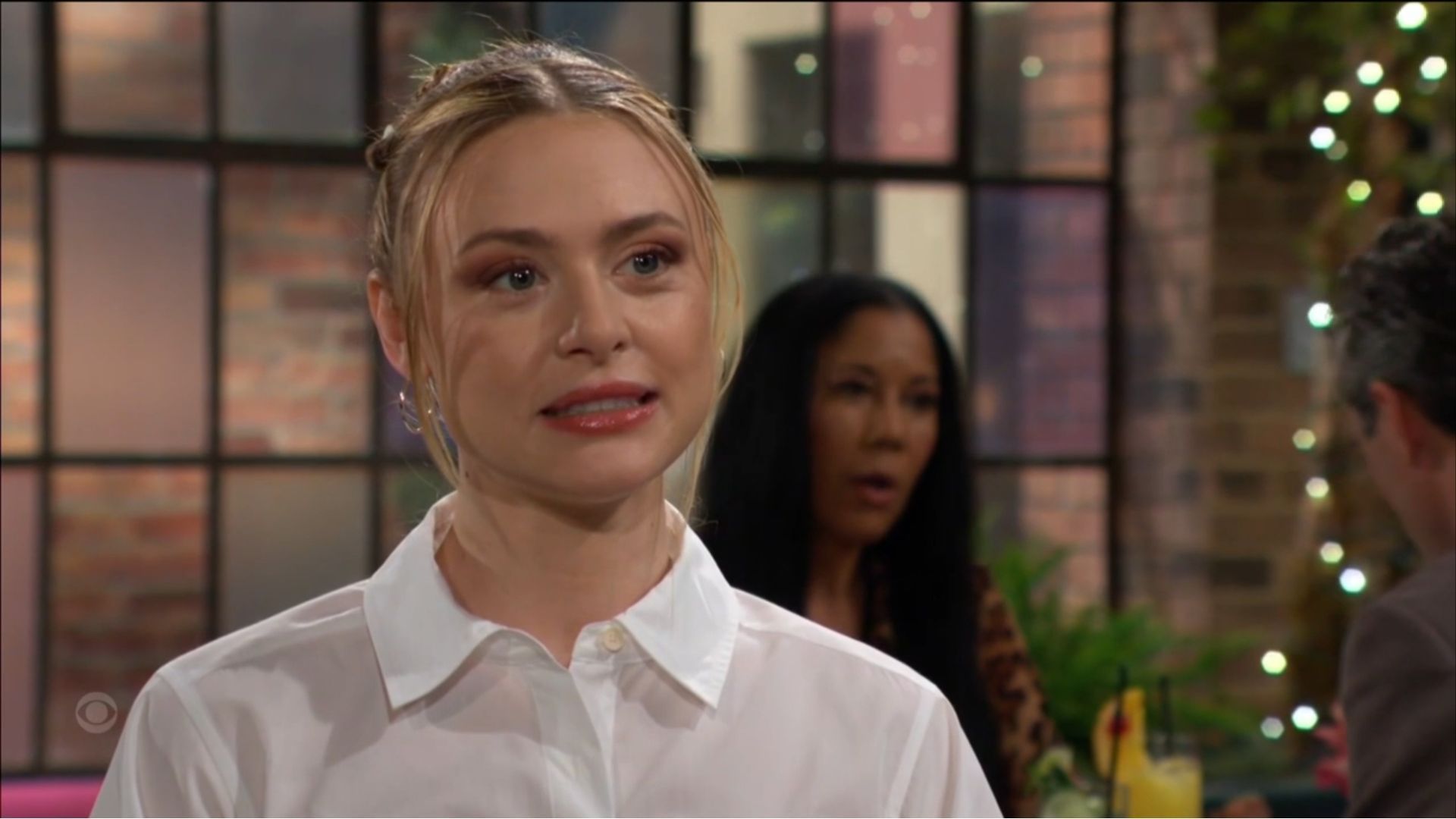Claire (Hayley Erin) has it all together on the outside, but on the inside, she&#039;s still dealing with issues on The Young and the Restless | Image: CBS