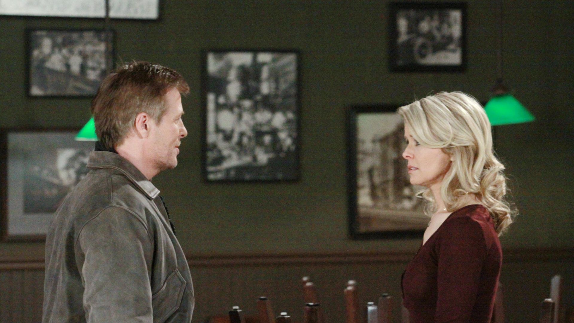 In a move that may have surprised many, Felicia (Kristina Wagner) chose Mac over Frisco (Jack Wagner) in 2013 on General Hospital | Image: JPI
