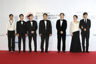 Second on the left - Yoon Byung-hee at the opening ceremony of the 29th Busan International Film Festival on October 02, 2024 in Busan, South Korea | Image via: Getty