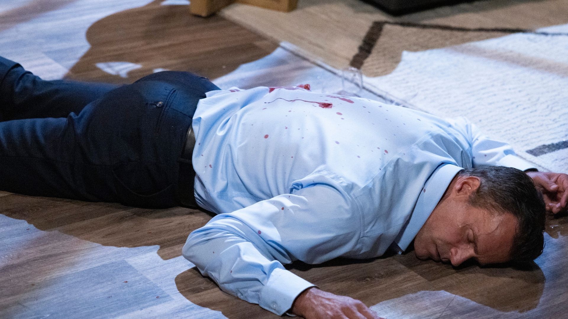 General Hospital&#039;s Drew Cain is down for the count | Image: ABC