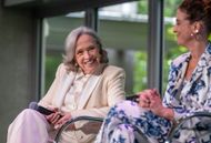 Actress Kathy Bates and screenwriter/producer Jennie Snyder Urman - Source: Getty