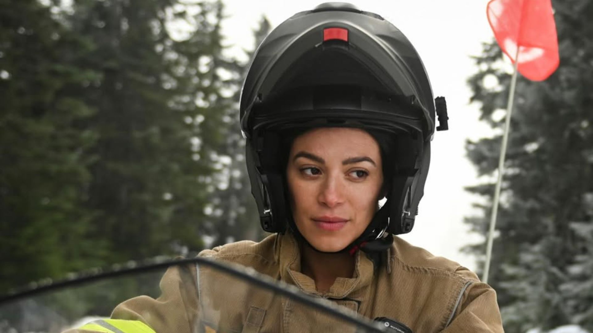 Stephanie Arcila as Gabriela Perez in  Fire Country | Image Via: @firecountrycbs (Instagram)