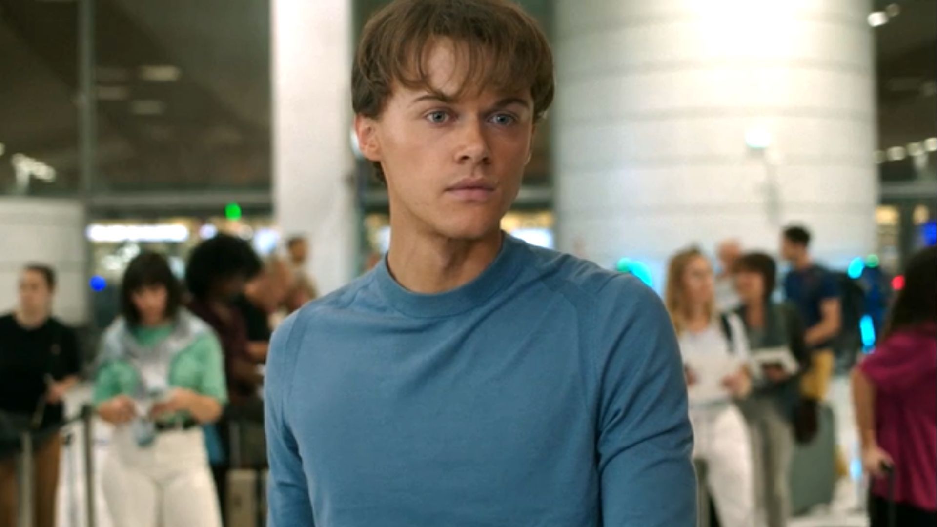 Conrad confirms his ticket to Paris (Image via Prime Video)