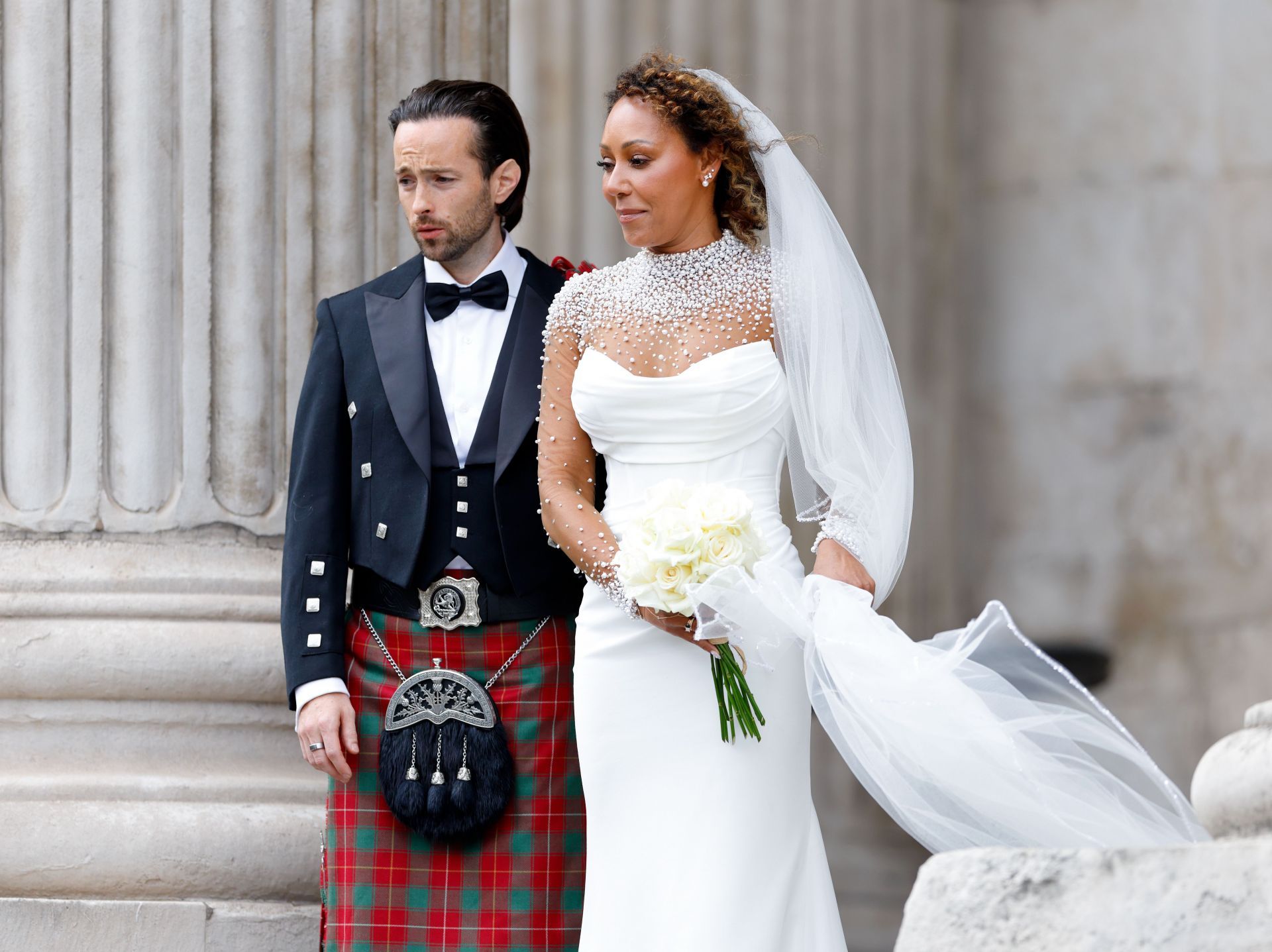 Mel B Marries Rory McPhee At St Paul