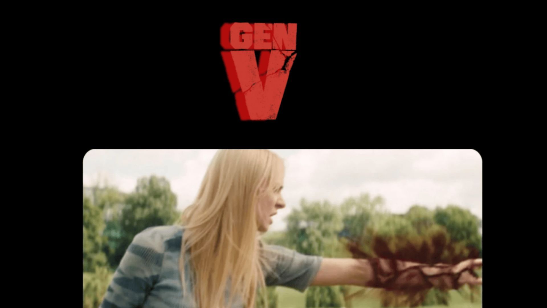 Shot of Emma in Gen V&#039;s Season 1 finale | Image via: Prime video | Collage by: Beatrix Kondo of Soap Central