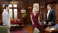 B&B's Thomas walks in on Brooke and Ridge in the CEO's office | Image: JPI