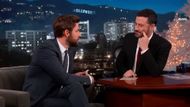 John Krasinski with Jimmy Kimmel | Image via Jimmy Kimmel Live