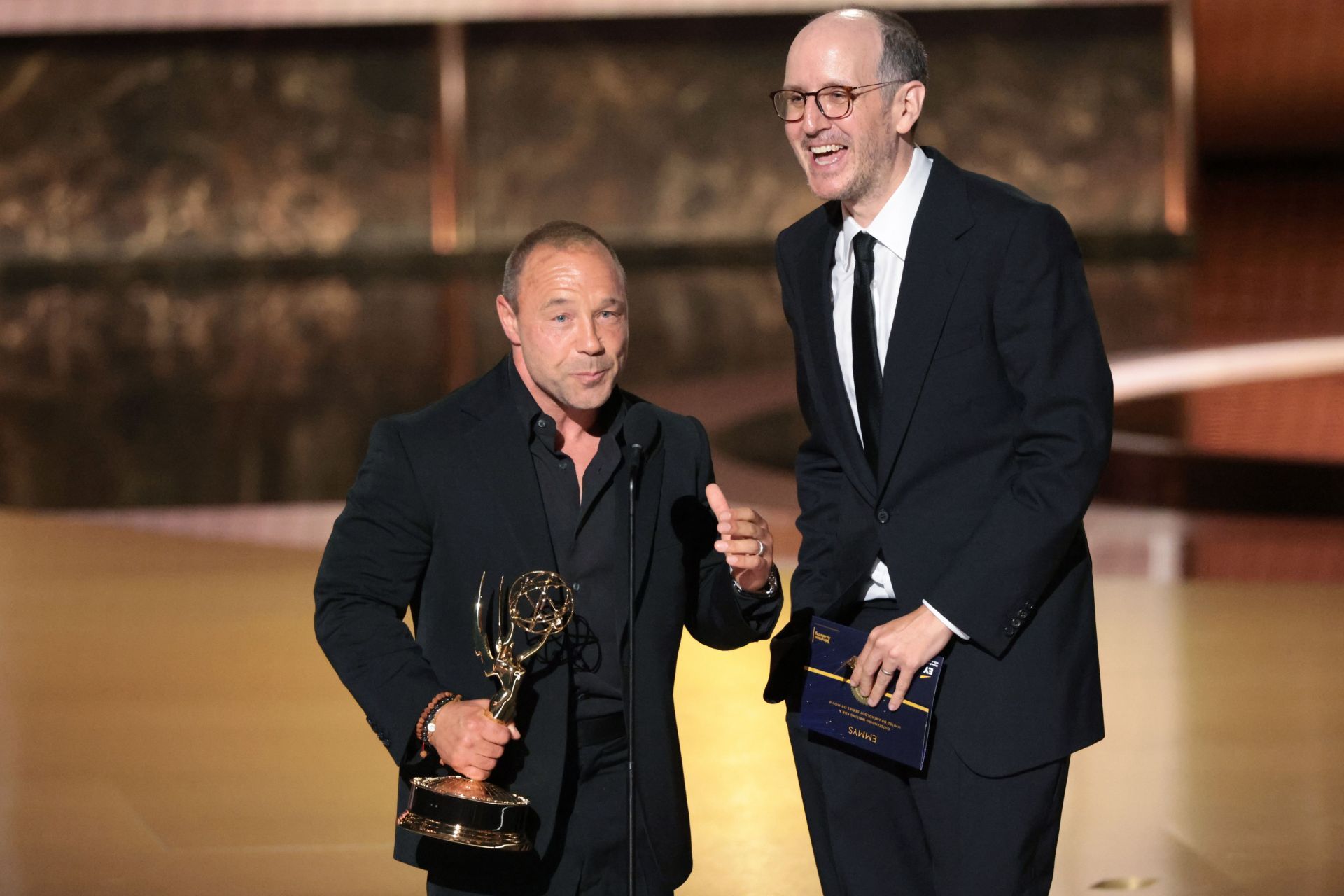 Stephen Graham at Emmys 2025 (Myung J. Chun / Los Angeles Times via Getty Images)