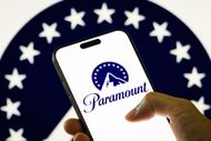 Paramount Global logo displayed on smartphone screen - Source: Getty
