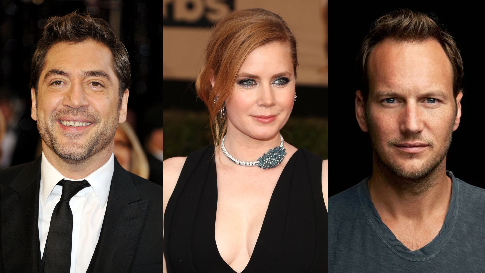 Cast of Cape Fear: Javier Bardem, Amy Adams and Patrick Wilson | Images via IMDB