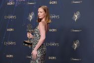 Hannah Einbinder at Emmys 2025 (Jason Armond / Los Angeles Times via Getty Images)