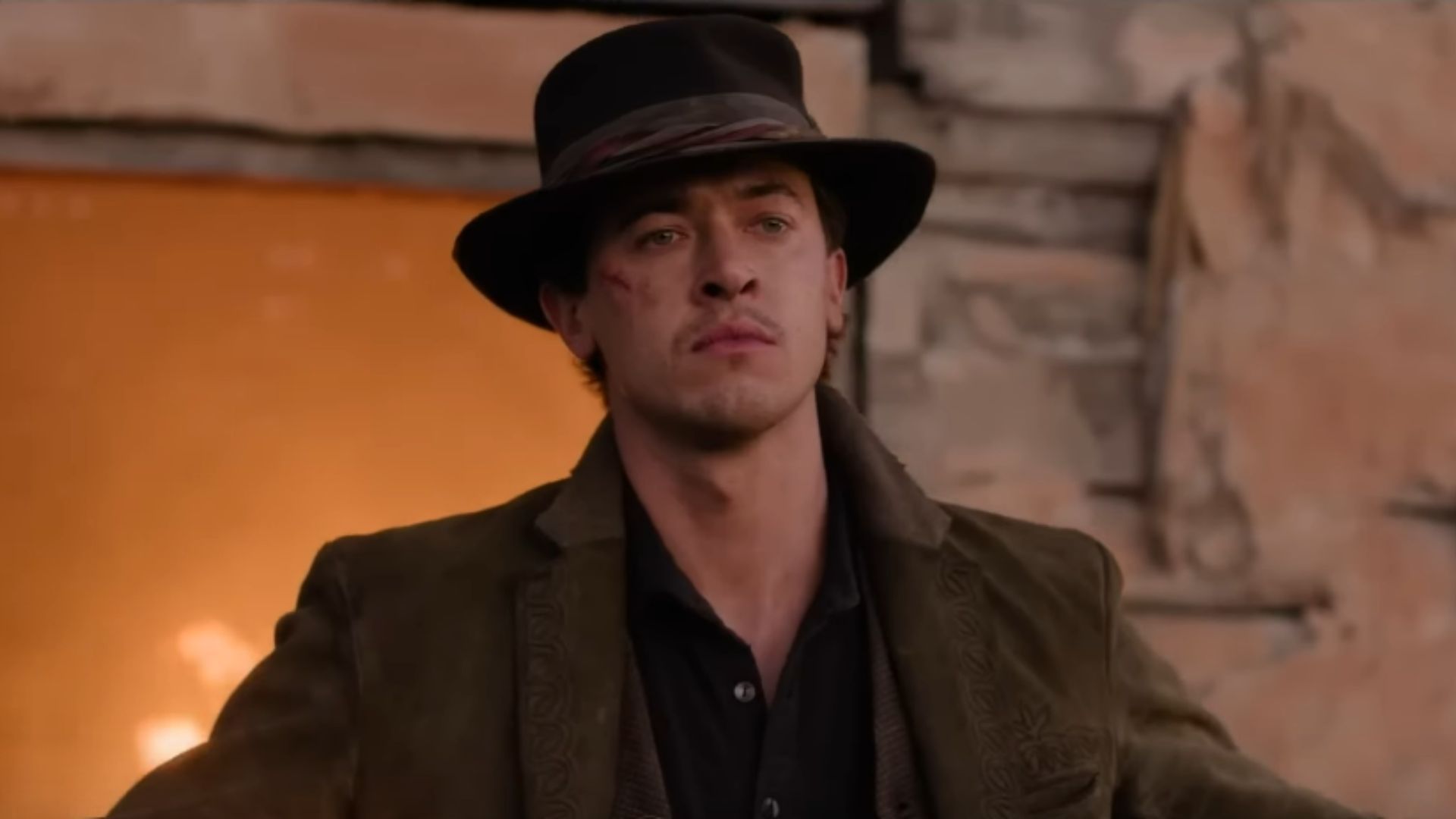 Tom Blyth in Billy the Kid Season 3 Trailer (Image Via: Rotten Tomatoes TV, YouTube)