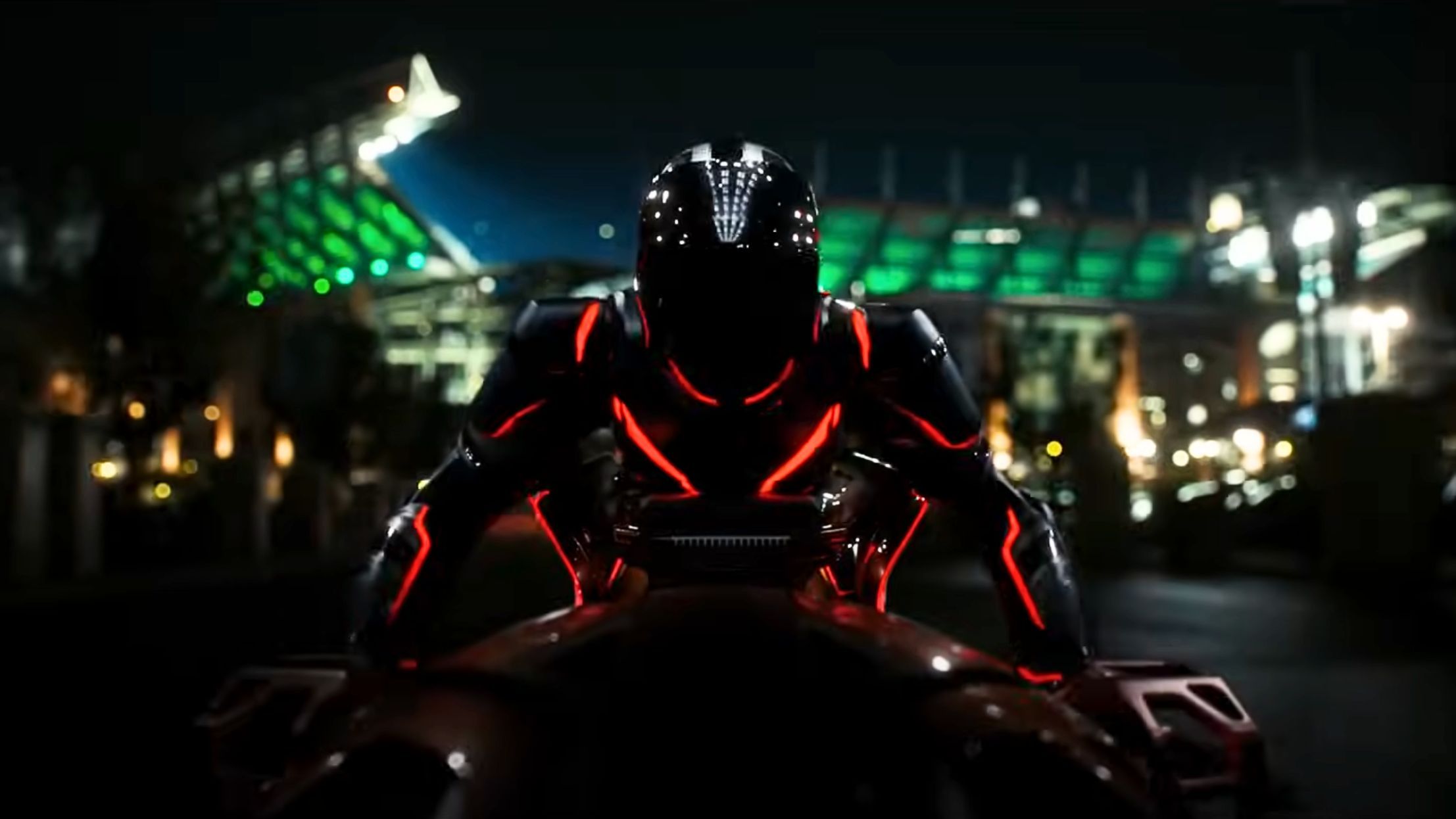 Mr. Beast appears in the new promo on Tron: Ares (Image via YouTube/Disney)