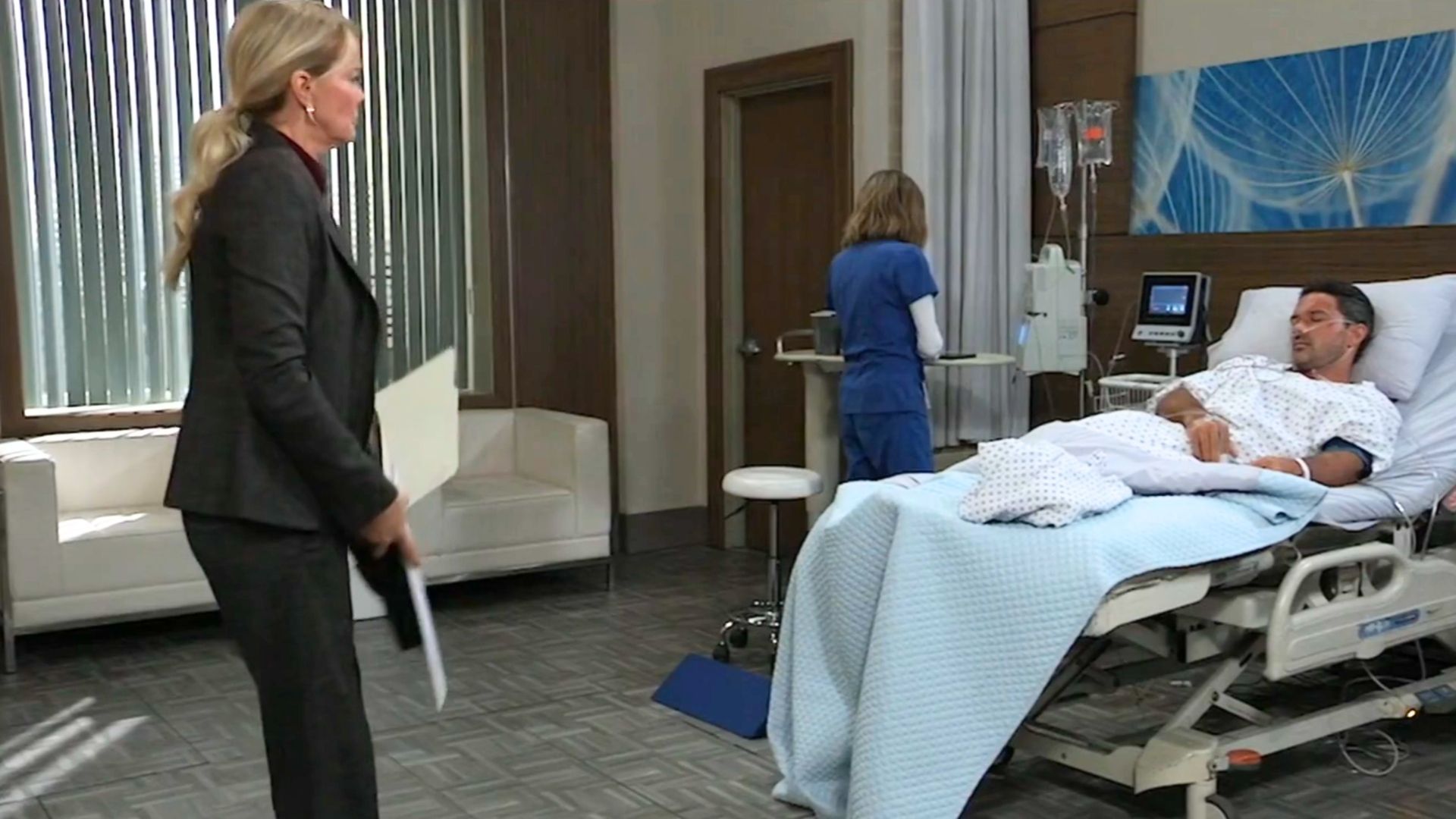 Felicia is shocked by who she sees | Image: ABC