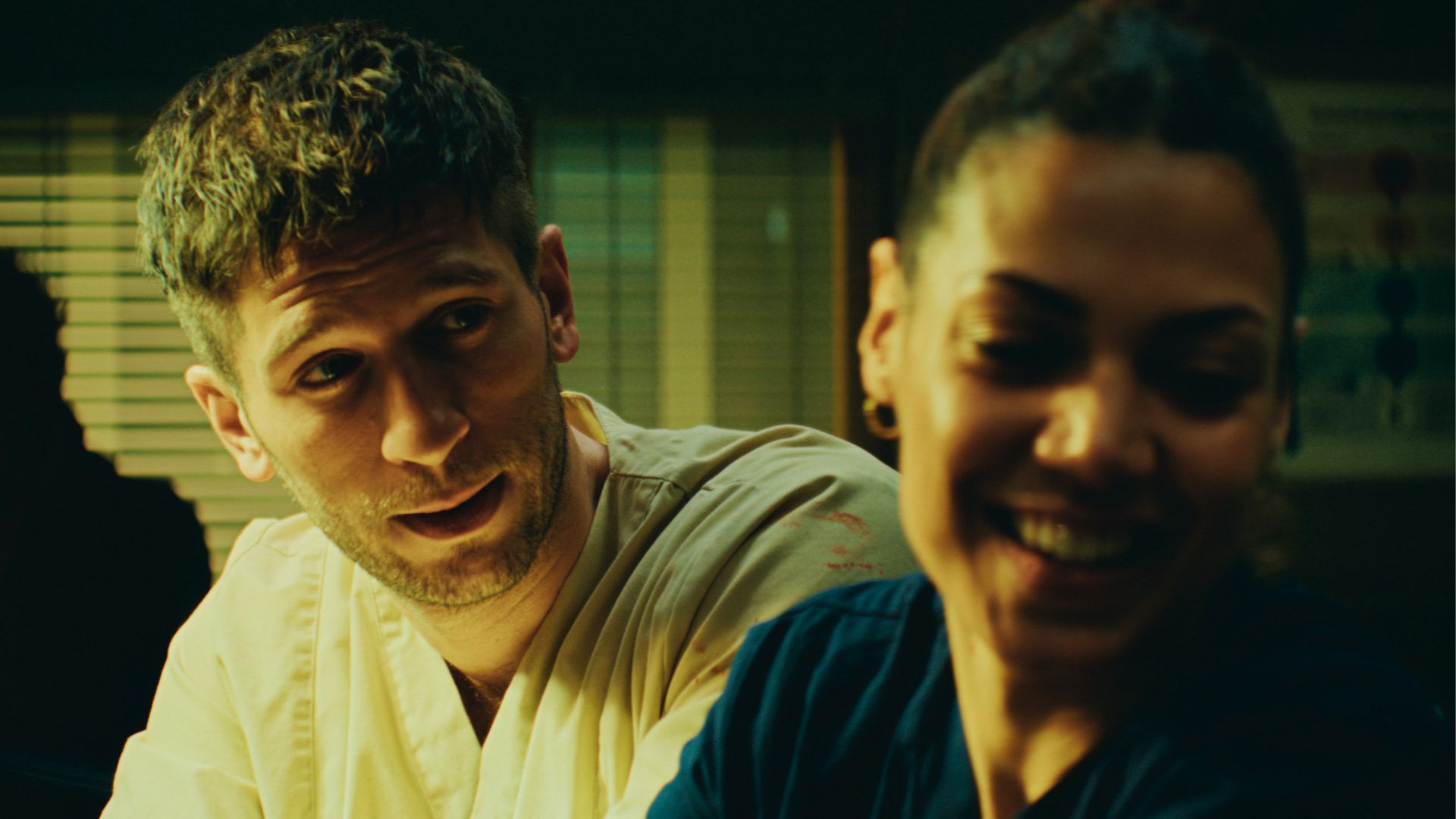 Slavko Popadić and Haley Louise Jones (Image via Apple TV+ Press)