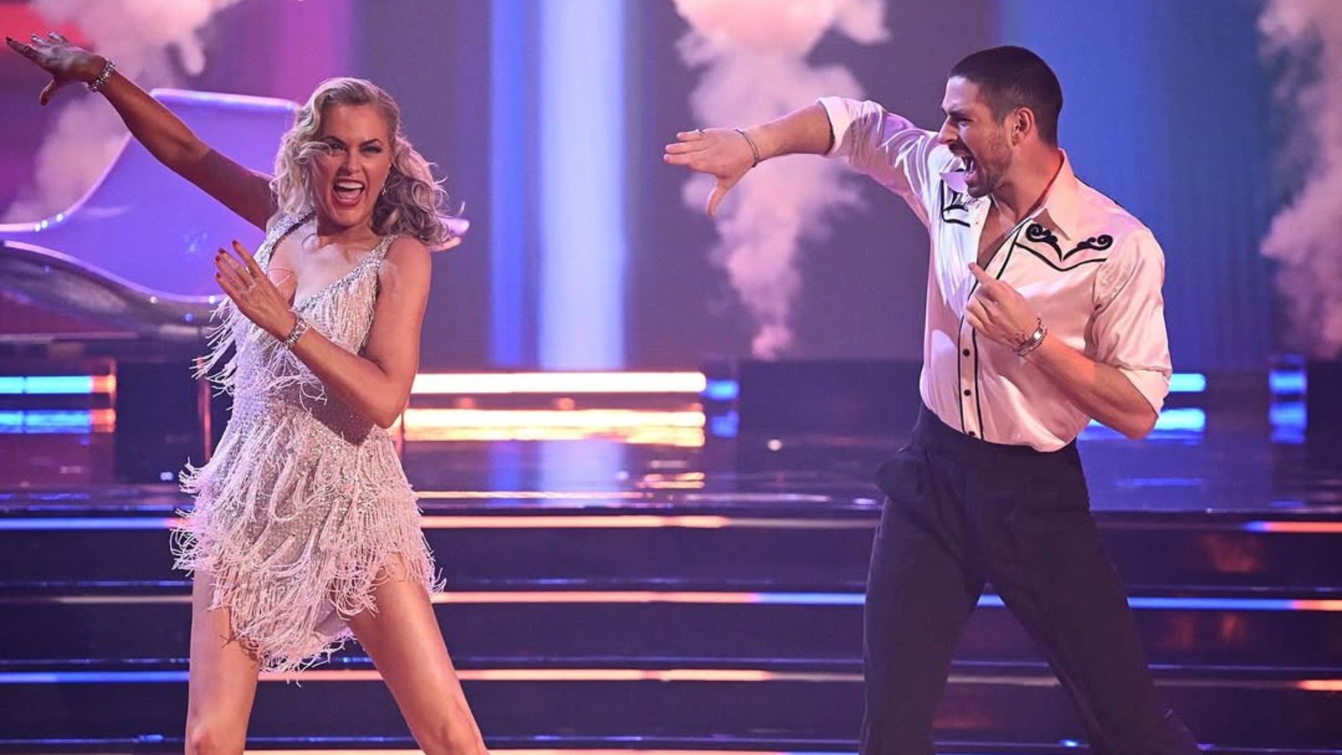 Elaine Hendrix and Alan Bersten from Dancing With the Stars | Image via Instagram/ @dancingwiththestars