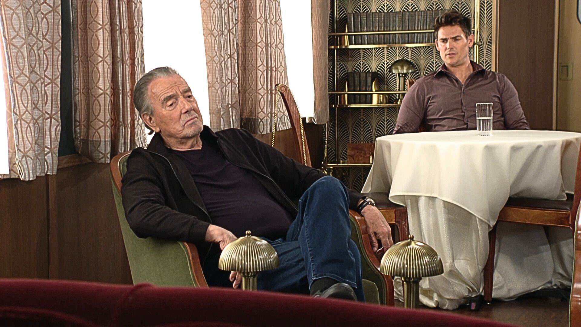 Adam rushed to Nice to warn his family about what Dumas was doing on The Young and the Restless | Image: CBS