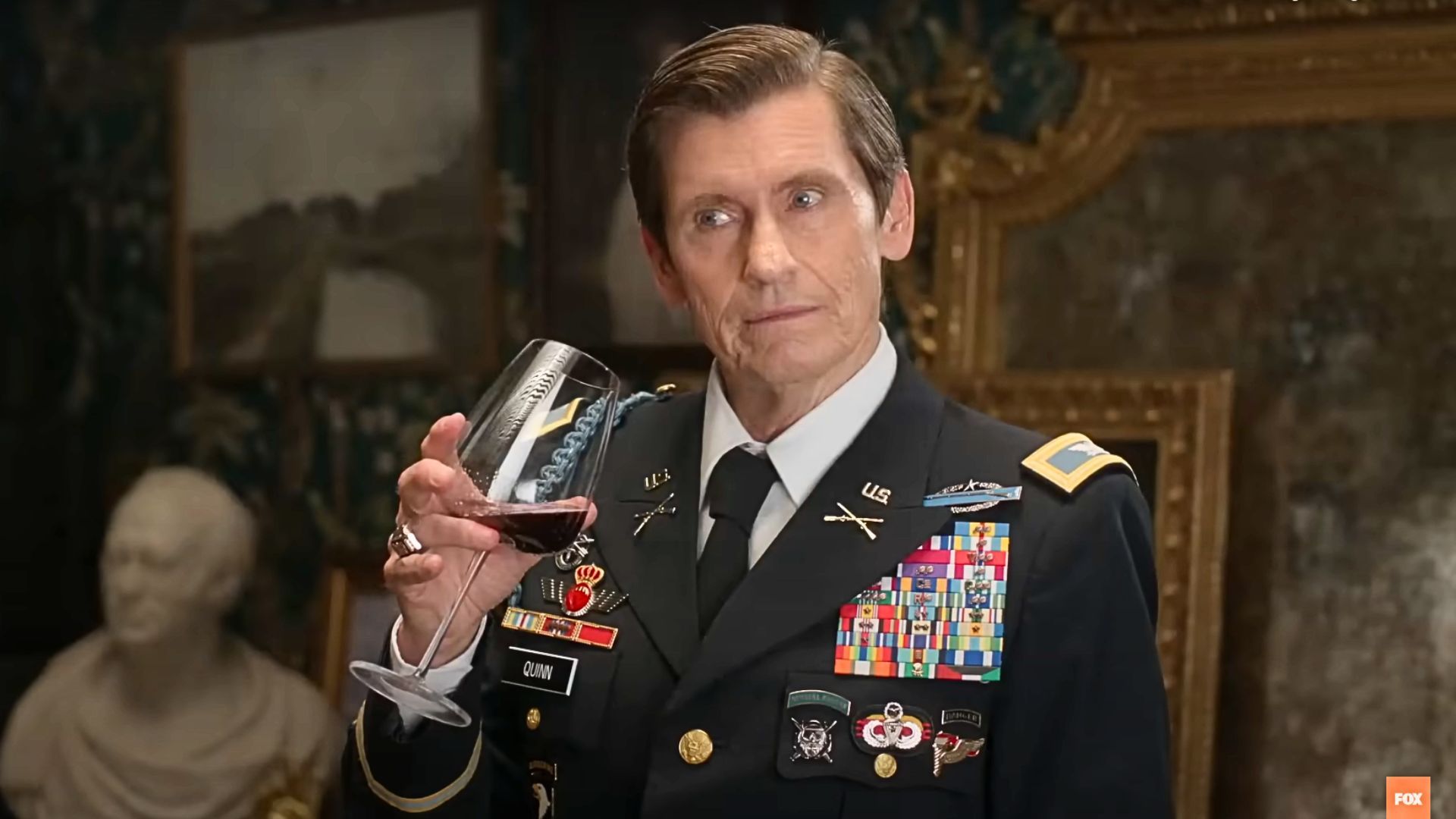 Colonel Patrick Quinn in Going Dutch (Image via FOX)