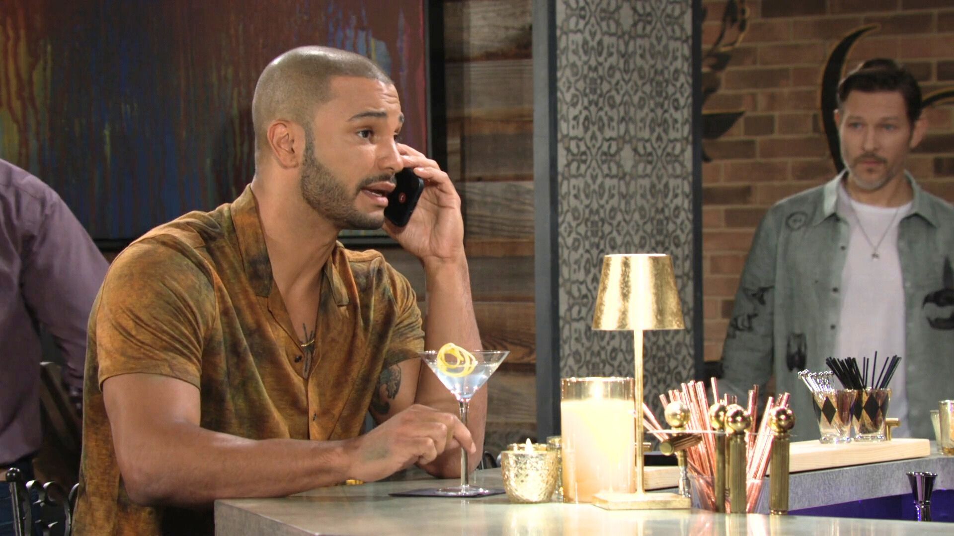 Daniel overheard Holden talking to Cane on The Young and the Restless | Image: CBS