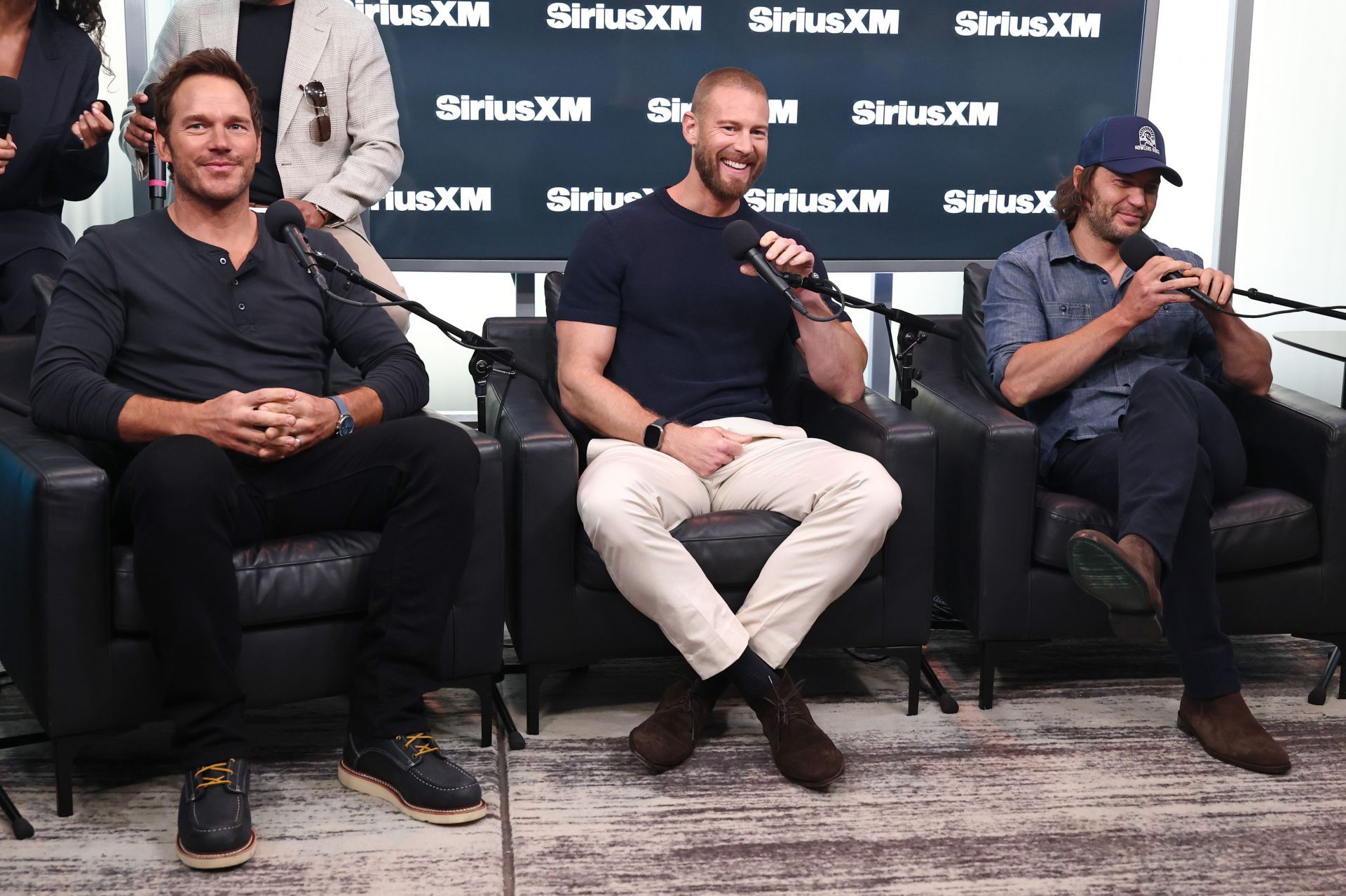 SiriusXM Town Hall with Chris Pratt &amp; the Cast of &quot;The Terminal List: Dark Wolf&quot; - Source: Getty