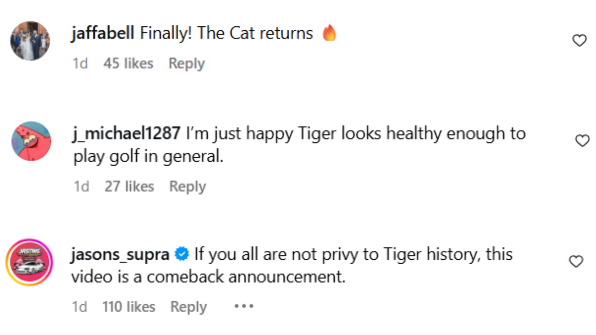 Netizens react (Images via Instagram/@tgrliveevents)