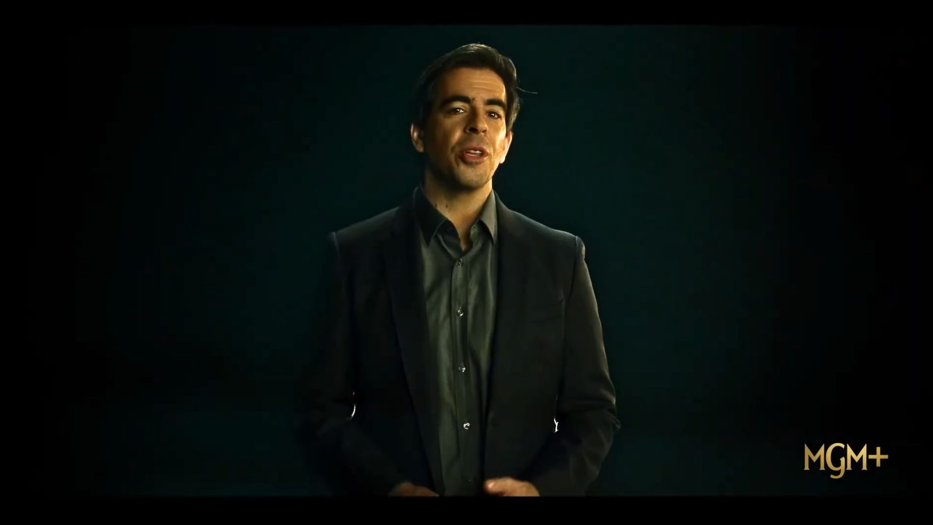 Eli Roth in a still from the docu-series (Image via MGM+)