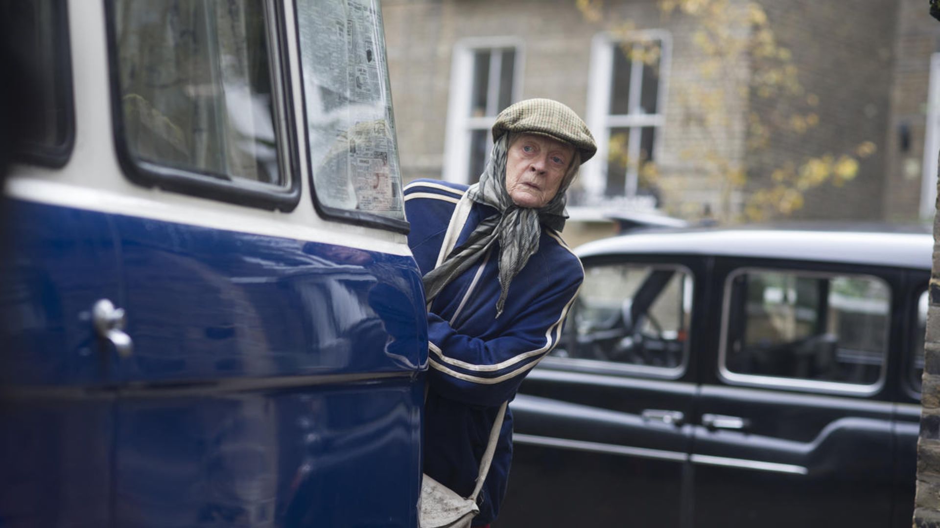 A still from The Lady in the Van (Image via MUBI)