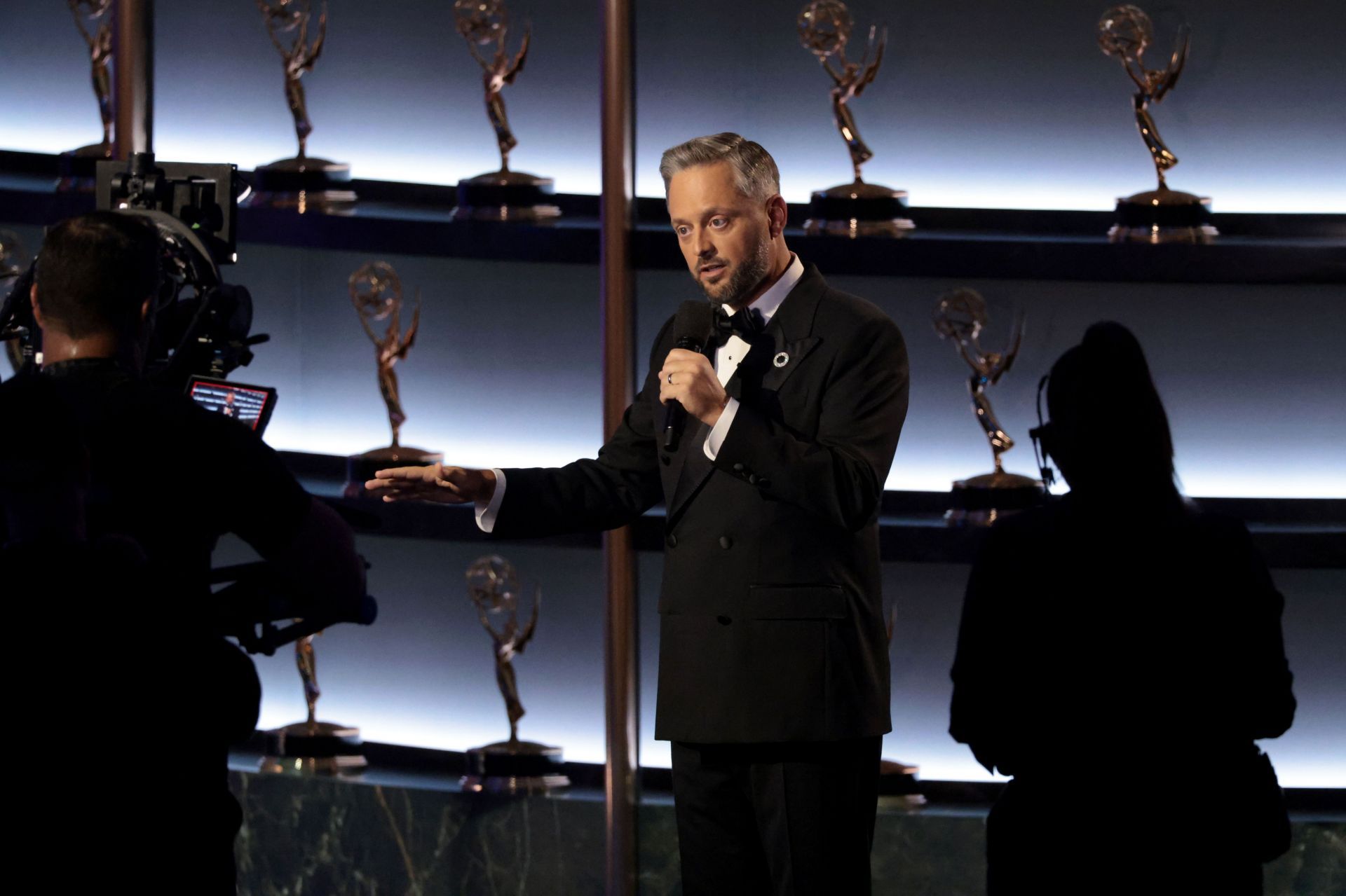 Nate Bargatze in Emmys 2025 (Myung J. Chun / Los Angeles Times via Getty Images)
