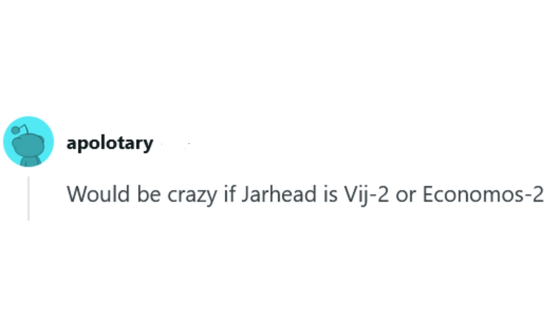 Apolotary speculating about cameos in Peacemaker Season 2 (Image Via: Reddit)