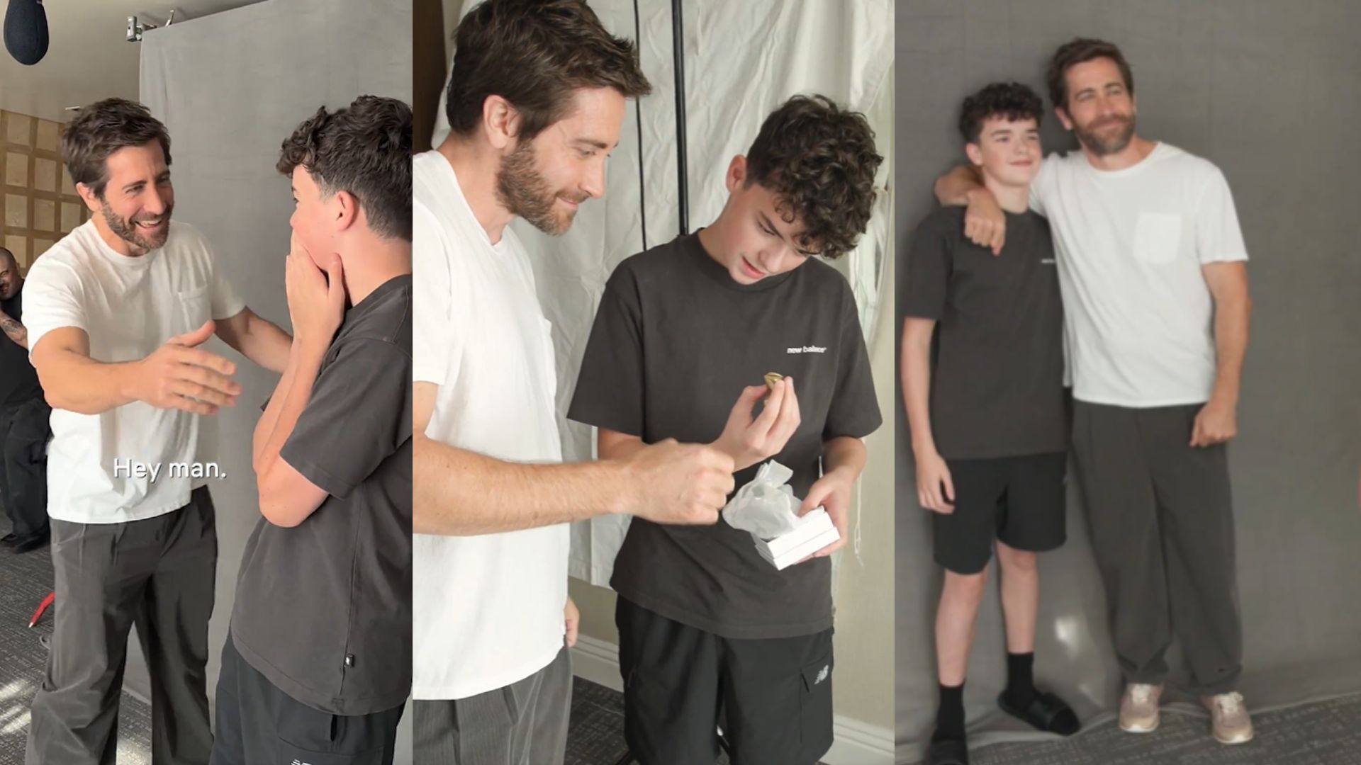 Jake Gyllenhaal and Owen Cooper (Image via X @Netflix, Combined using Canva)