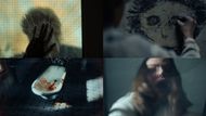 Stills from the trailer of True Haunting (images via Netflix)