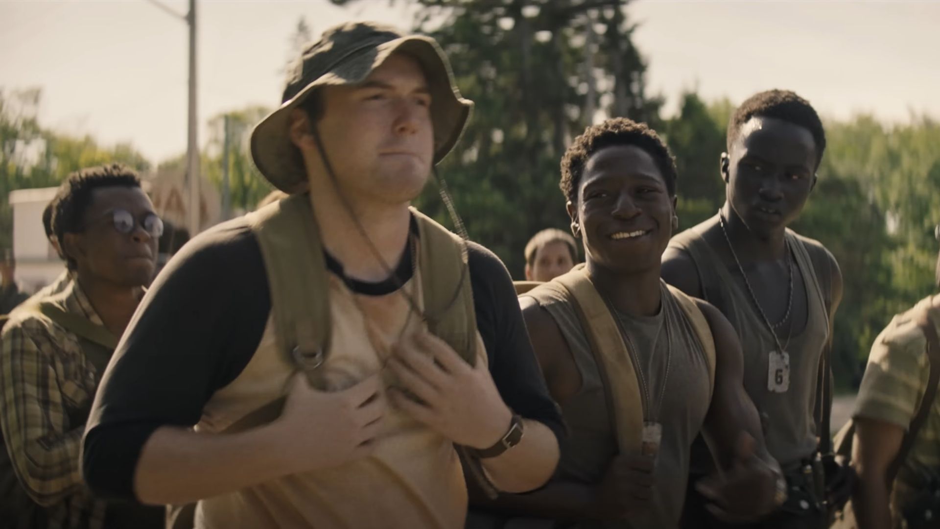 A still from The Long Walk