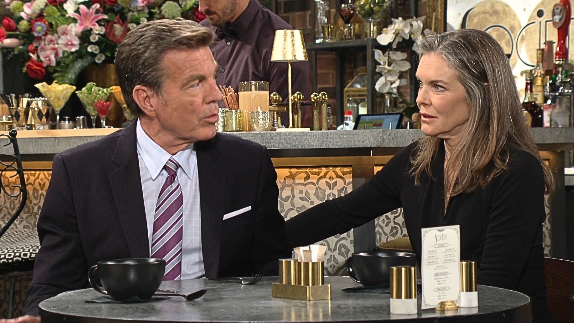 Jack and Diane discussed Chancellor Industries on The Young and the Restless | Image: CBS