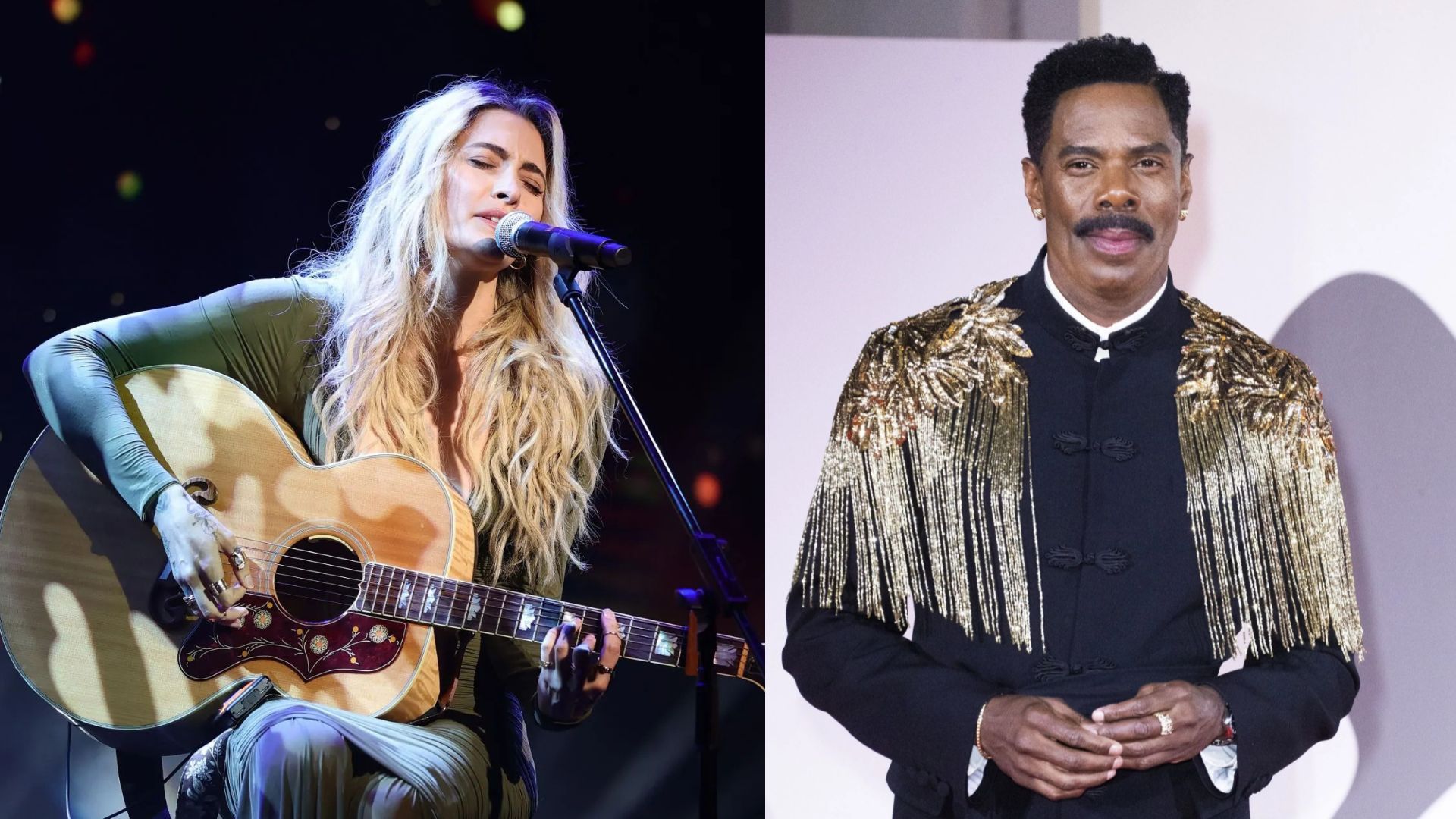 Paris Jackson and Colman Domingo (Image via Getty)