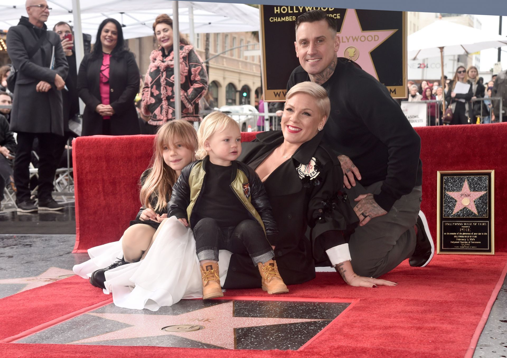 Pink Honored With Star On The Hollywood Walk Of Fame - Source: Getty