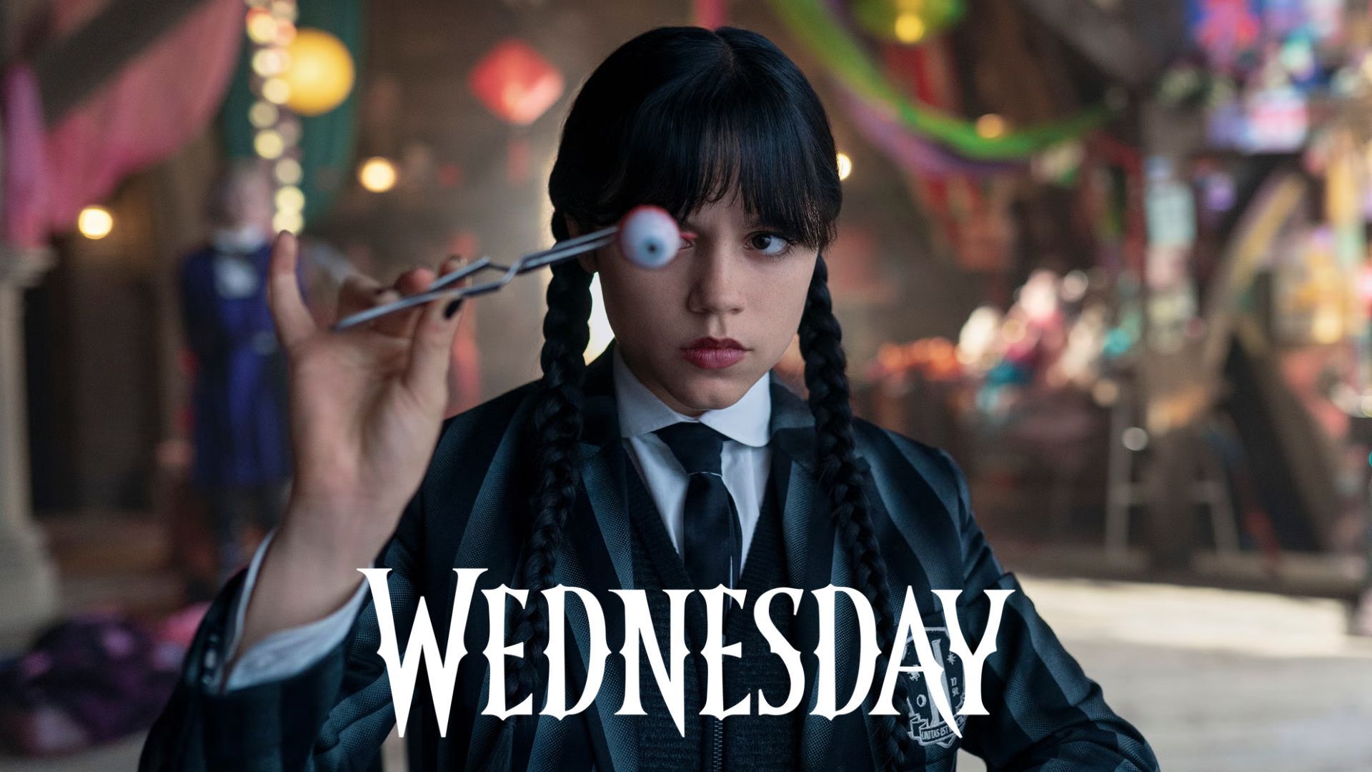 Promotional poster for Wednesday | Image via Netflix