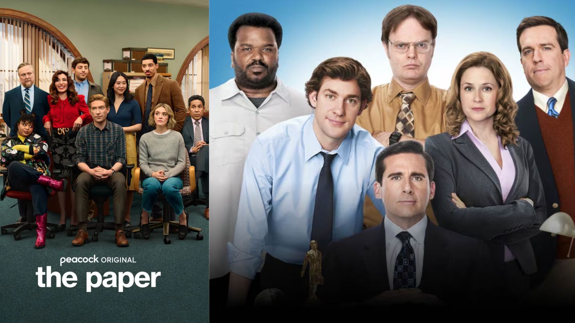 The Office and The Paper have the same documentary vibe | Images Peacock