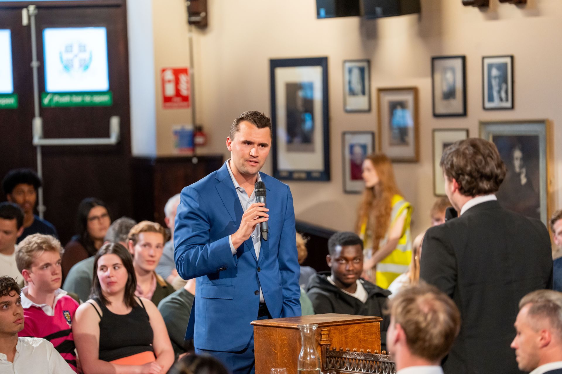 Charlie Kirk Speaks At The Cambridge Union - Source: Getty