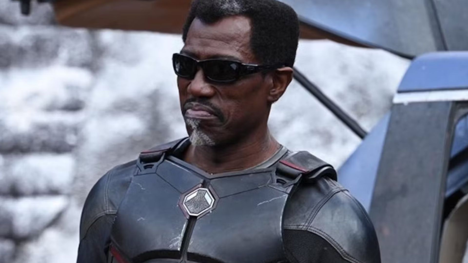 Blade in Deadpool &amp; Wolverine (Image via Disney+)